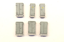6 x OO Gauge Lineside Cabinets