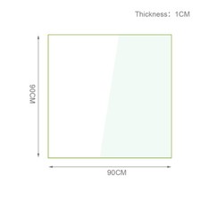 10mm Toughened Glazing Sheet