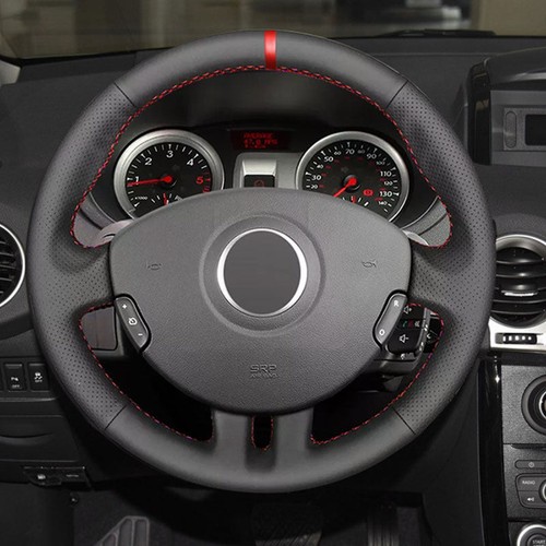 Sewing black steering wheel - sewing,