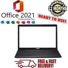 CHEAP 15.6" Windows 11 Office 2021 8GB RAM 128GB SSD ASUS K55A WARRANTY Laptop