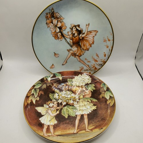 Flower fairy plates - fairy, 8”
