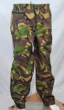 NEWGenuine Surplus Dutch Waterproof Breathable Heavy Duty Over-Trousers DPM Camo