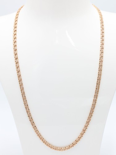 Solid 14ct rose gold fancy - gold,