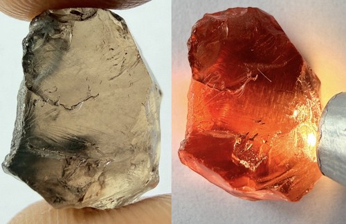 Natural colour change - 12.9, ct