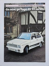 YUGO 45 55 SALES BROCHURE