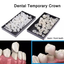 Resin Anterior/Posterior Dental Temporary Porcelain Crown Veneers Stable Teeth
