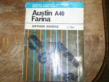 AUSTIN A40 Farina SERVICING BOOK BY ARTHUR GEORGE