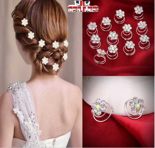 12pcs bridal wedding crystal - wedding,