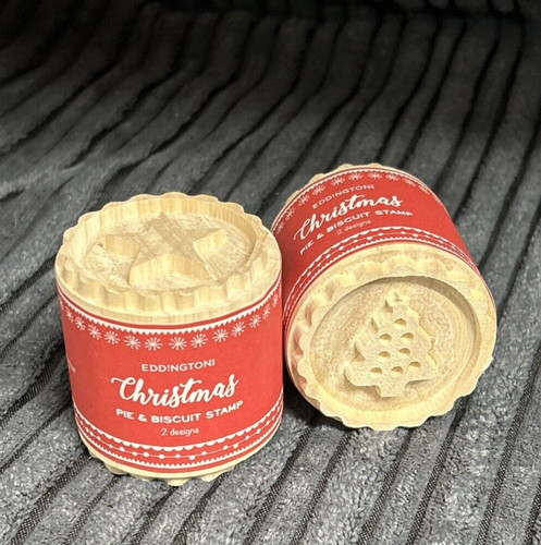 Eddingtons pie biscuit stamp - pie,