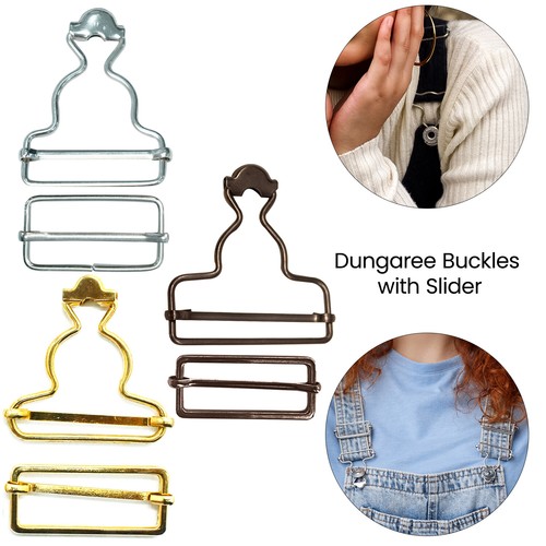 40mm dungaree buckle - dungaree,