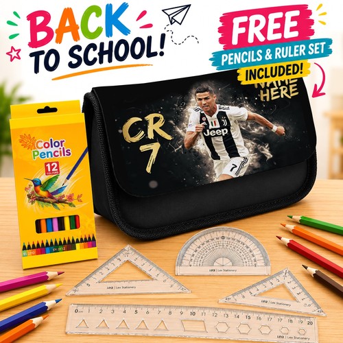 Ronaldo pencil case - ronaldo, cr