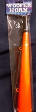 1 ORANGE WOOFER HORN HAND HELD