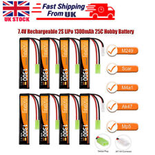7.4V 1300mAh 2S Airsoft