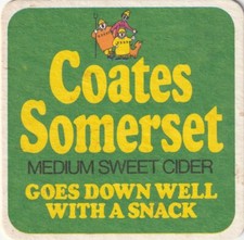 BEER MAT - COATES CIDER -