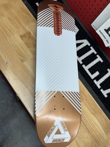 Palace bronze skateboard - bronze, 8.5