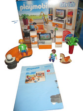 Playmobil City Life Doll House Furniture Part Set Living Room 9267 Boxed