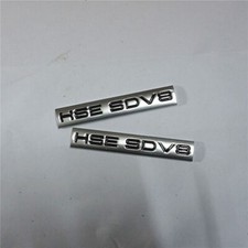 2PCS Silver Matte HSE SDV8