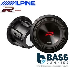 Alpine R2-W8D4 8 inch R-Series Car Sub Subwoofer 350W 4 Ohm Voice Coils 1000W