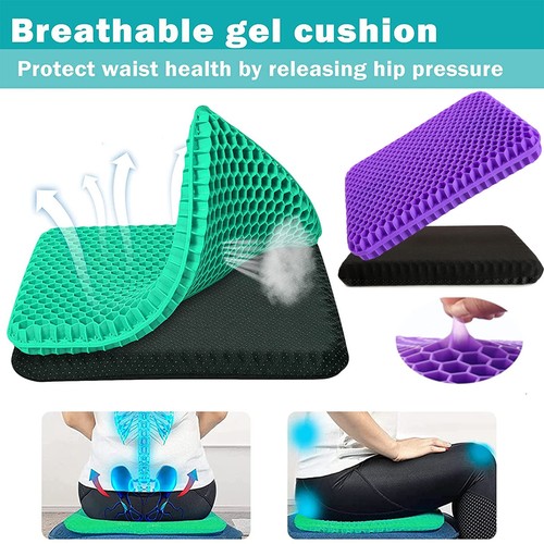 Double thick gel seat - seat, cushion