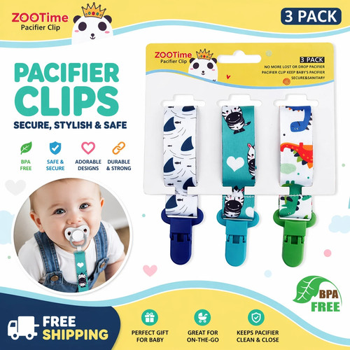 Dummy clips baby boys - dummy,