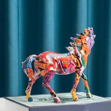 Horse Statue Decorative Horse Ornament for Garden Living Room Landscape