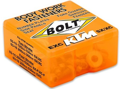 Bolt plastic fastener kit - bolt,