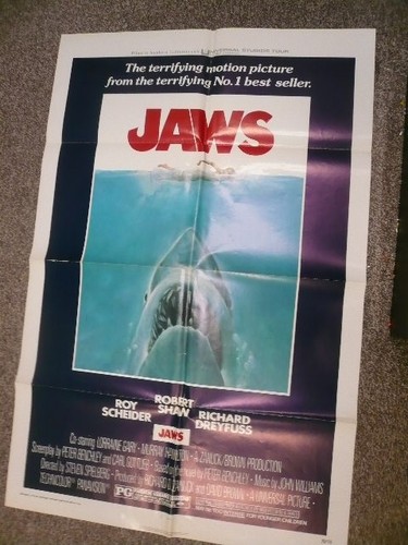 Original 1975 jaws - 1975, one