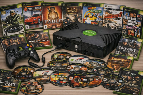 Original xbox console all - original,