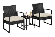3-Piece Rattan Patio Furniture