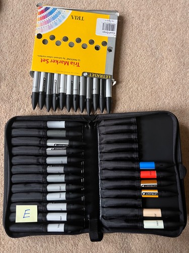 Letraset tria markers cool - markers,