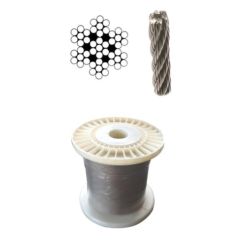 Metre wire rope - 5,