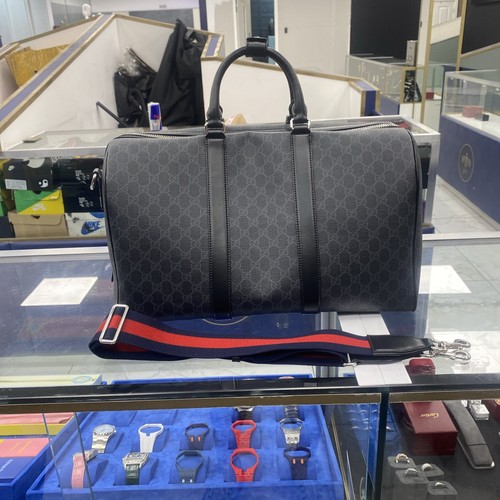 Black medium duffle bag - gg,