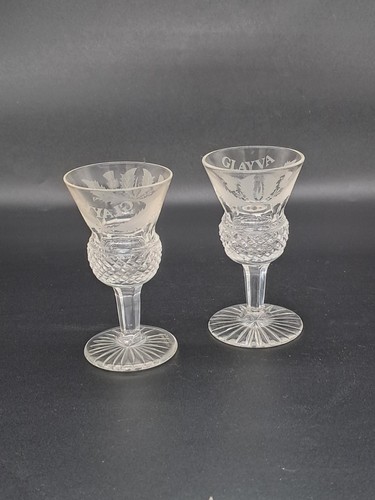 Pair edinburgh crystal - (2),