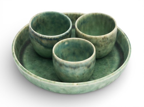 Set ruskin pottery tonal - set,
