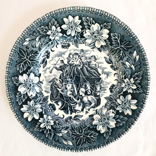 Coaching taverns blue - 6", bread