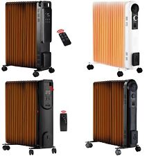 11-Fin Oil Filled Heater Radiator, 3 Power Settings, LED Display, 24hrs timer