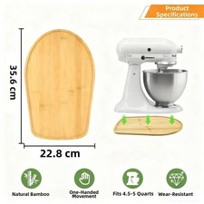 Wooden Mixer Sliding Tray