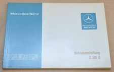 Mercedes Benz Gelenkbus Bus O 305 G Motor 407 Betriebsanleitung 1978