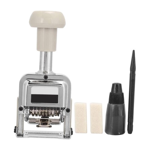 Automatic metal ink numbering