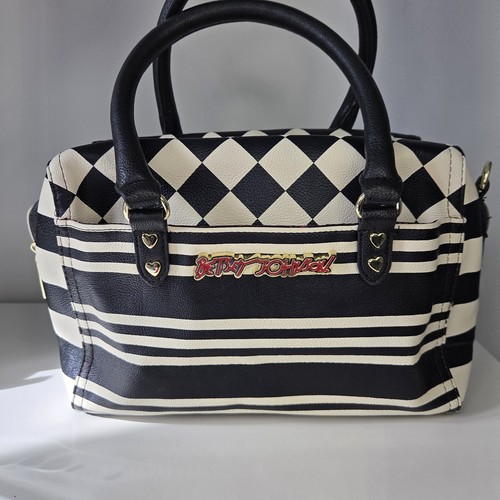 Betsey johnson satchel handbag - satchel,