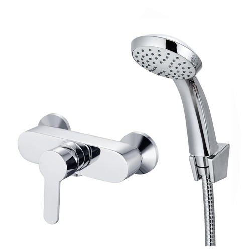 Manual shower mixer valve - shower,