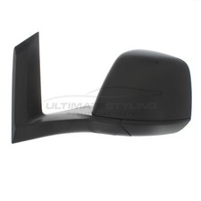 Ford Transit Connect Van 2013-2018 Door Wing Mirror Manual Black Passenger Side