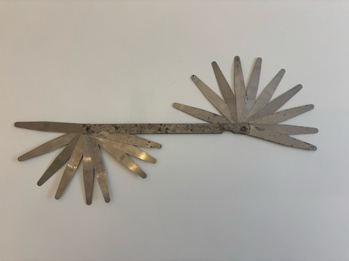 Vintage feeler gauge - vintage,