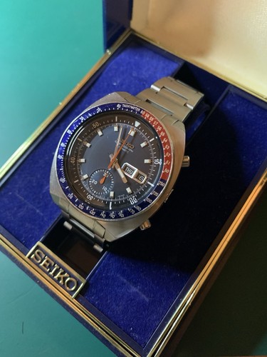 Seiko 6139 6002 navy dial - 6139-6002,