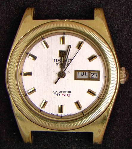 Tissot 516 silver dial - 516,