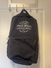 Jack Wills Navy Blue Rucksack