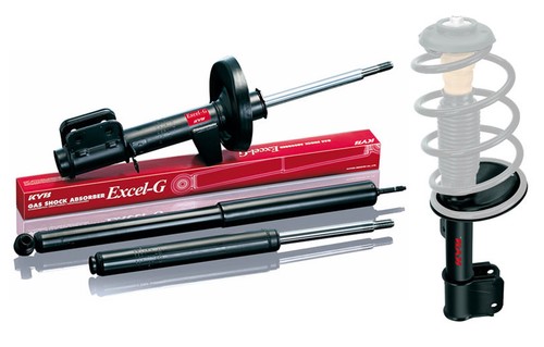 Kyb rear suspension coil - 2x,
