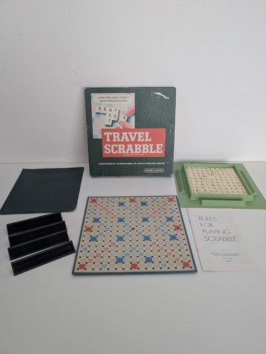 Travel scrabble vintage - travel, spears