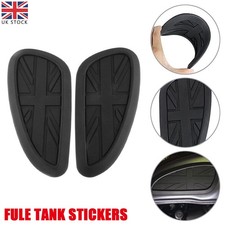 2pcs/Set Black Gas Tank Knee