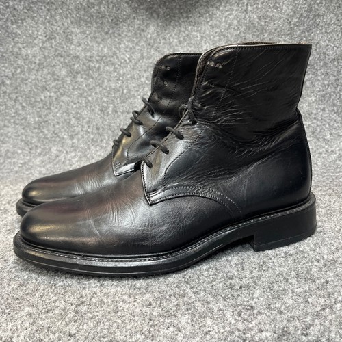 Mens leather ankle boots - leather,